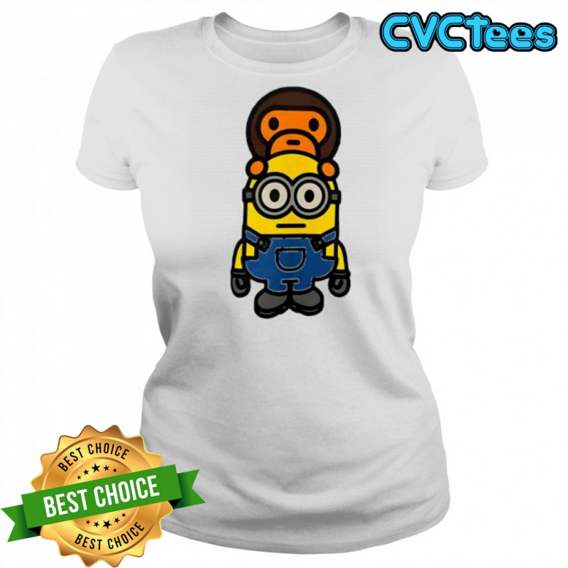 BAPE monkey x Minions shirt Women's T-shirt