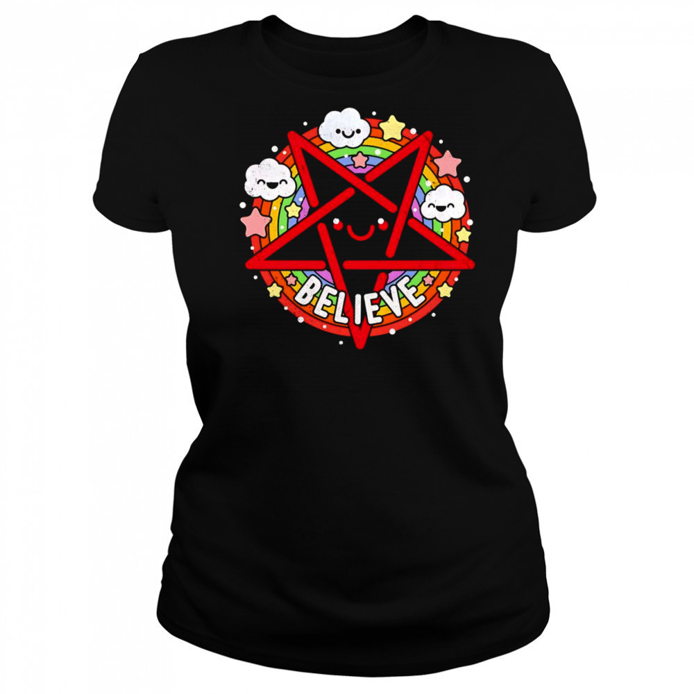 Believe Pentagram shirt Women's T-shirt