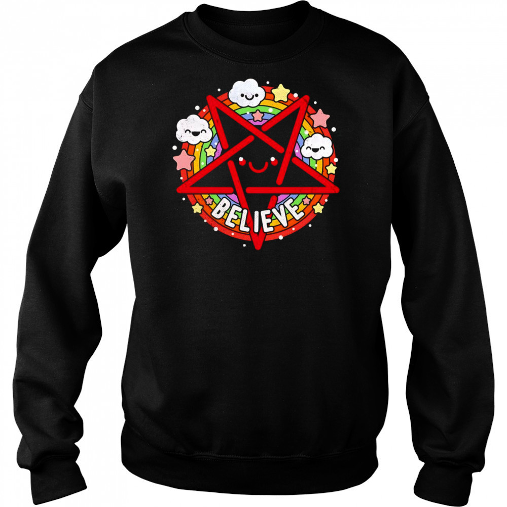 Believe Pentagram shirt Hoodie