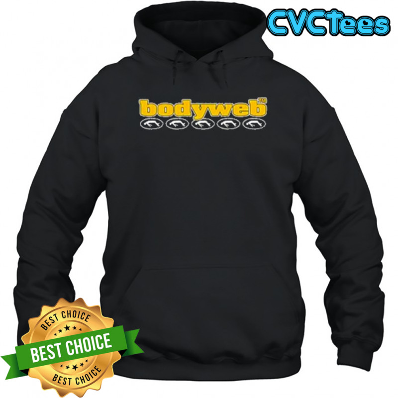 Bodyweb deadwired Black T-Shirt Hoodie