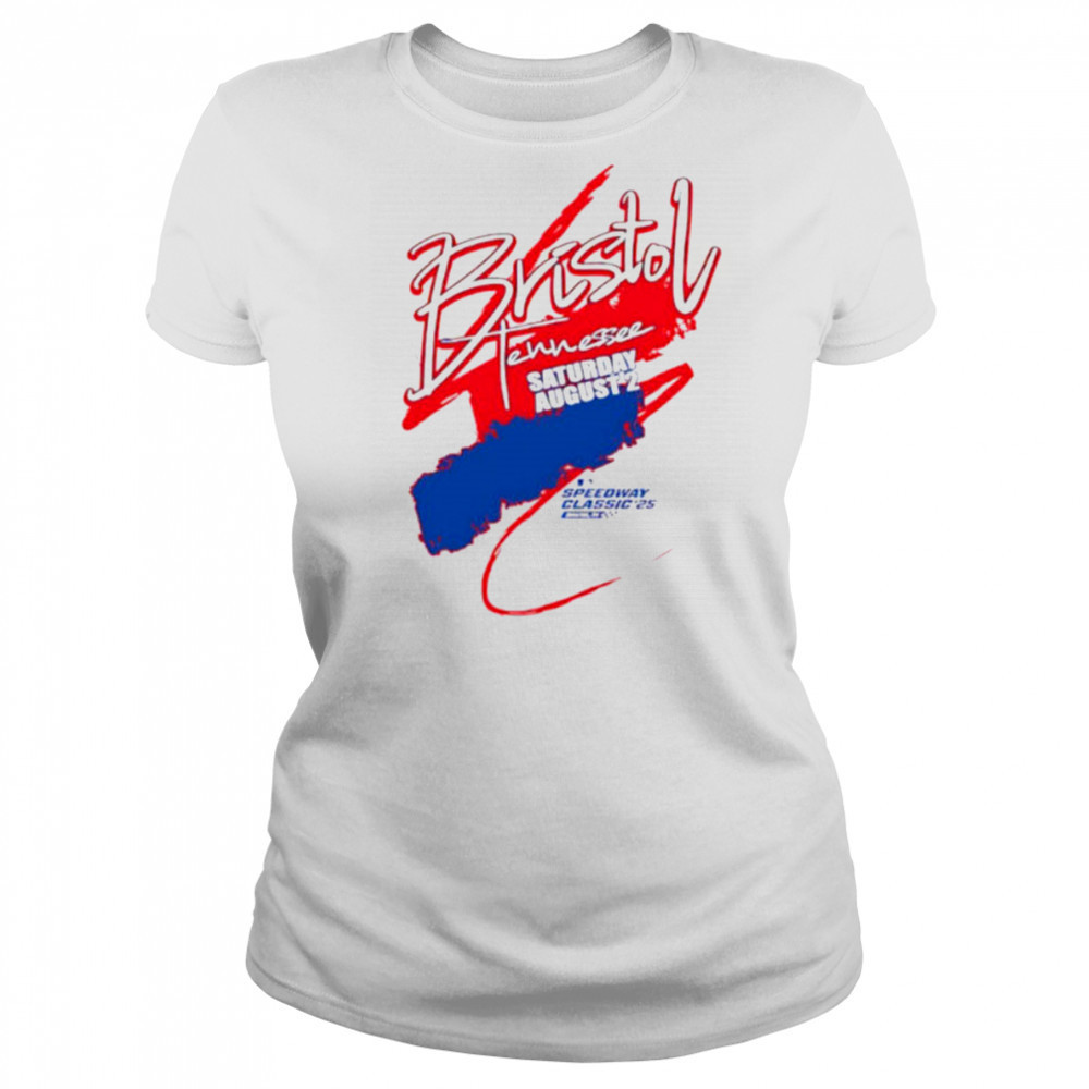 Bristol Tennessee Saturday August 2 Speedway Classic 2025 shirt Women's T-shirt