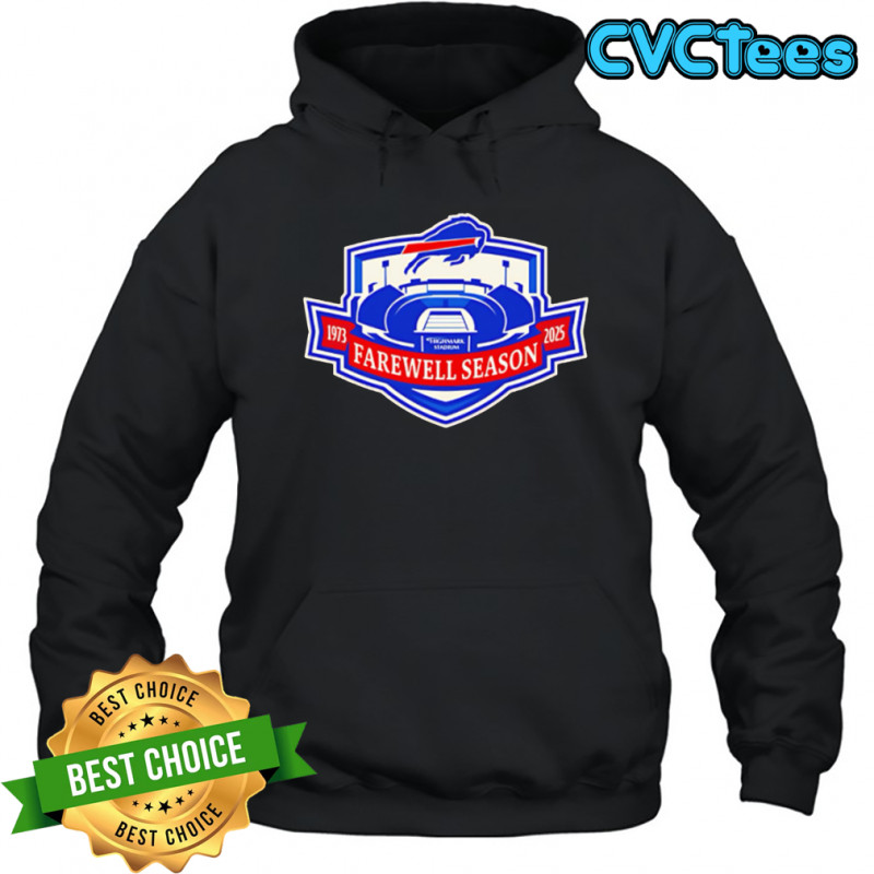 Buffalo Bills Farewell Season 1973-2025 logo shirt Hoodie