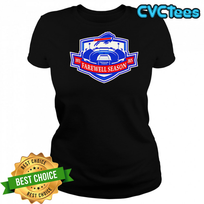 Buffalo Bills Farewell Season 1973-2025 logo shirt Women's T-shirt