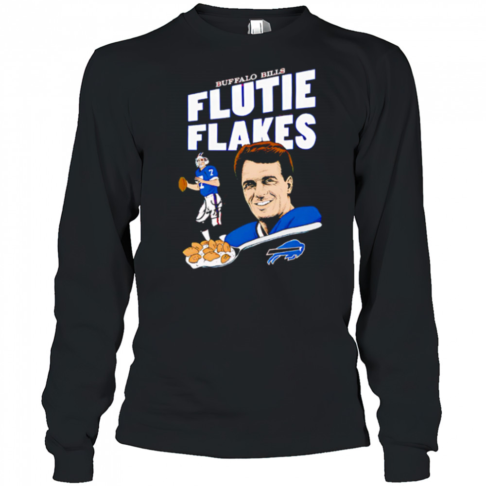 Buffalo Bills Homage 1990’s Flutie Flakes signature shirt Long Sleeved