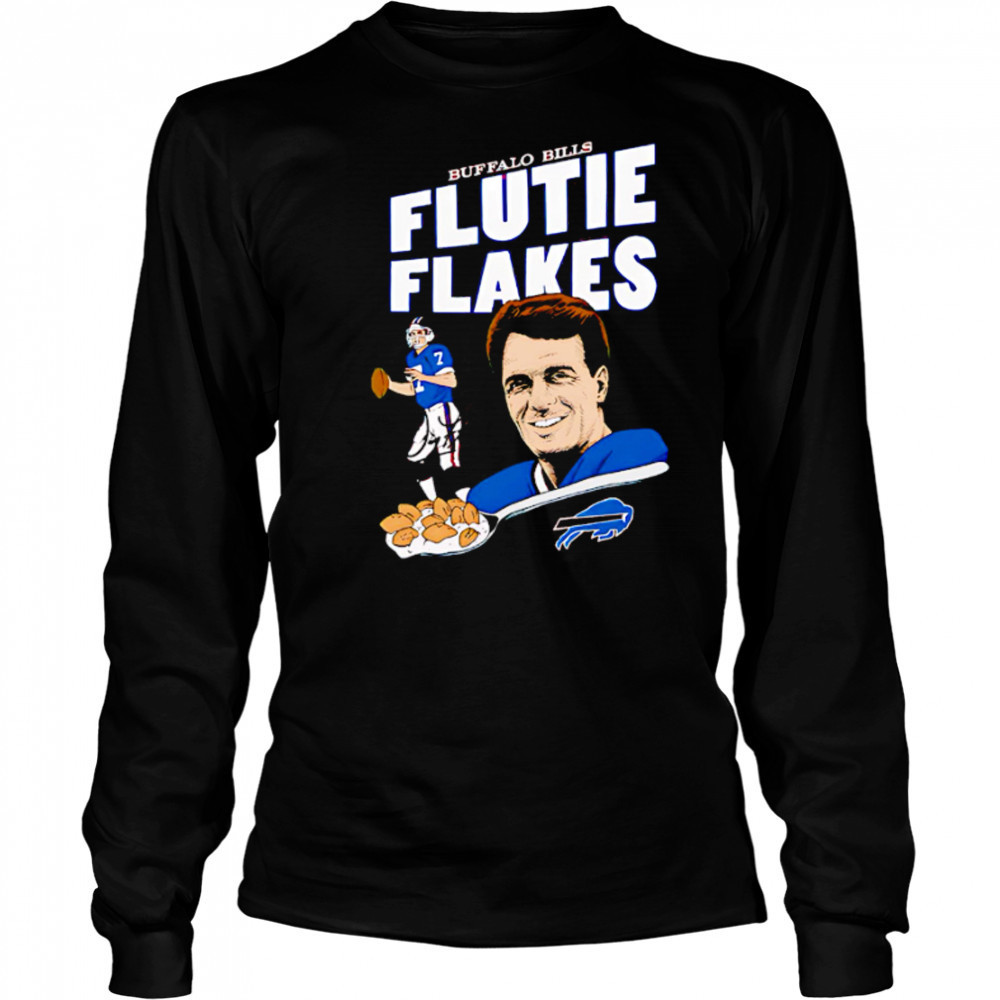 Buffalo Bills Homage 1990’s Flutie Flakes signature shirt Long Sleeved