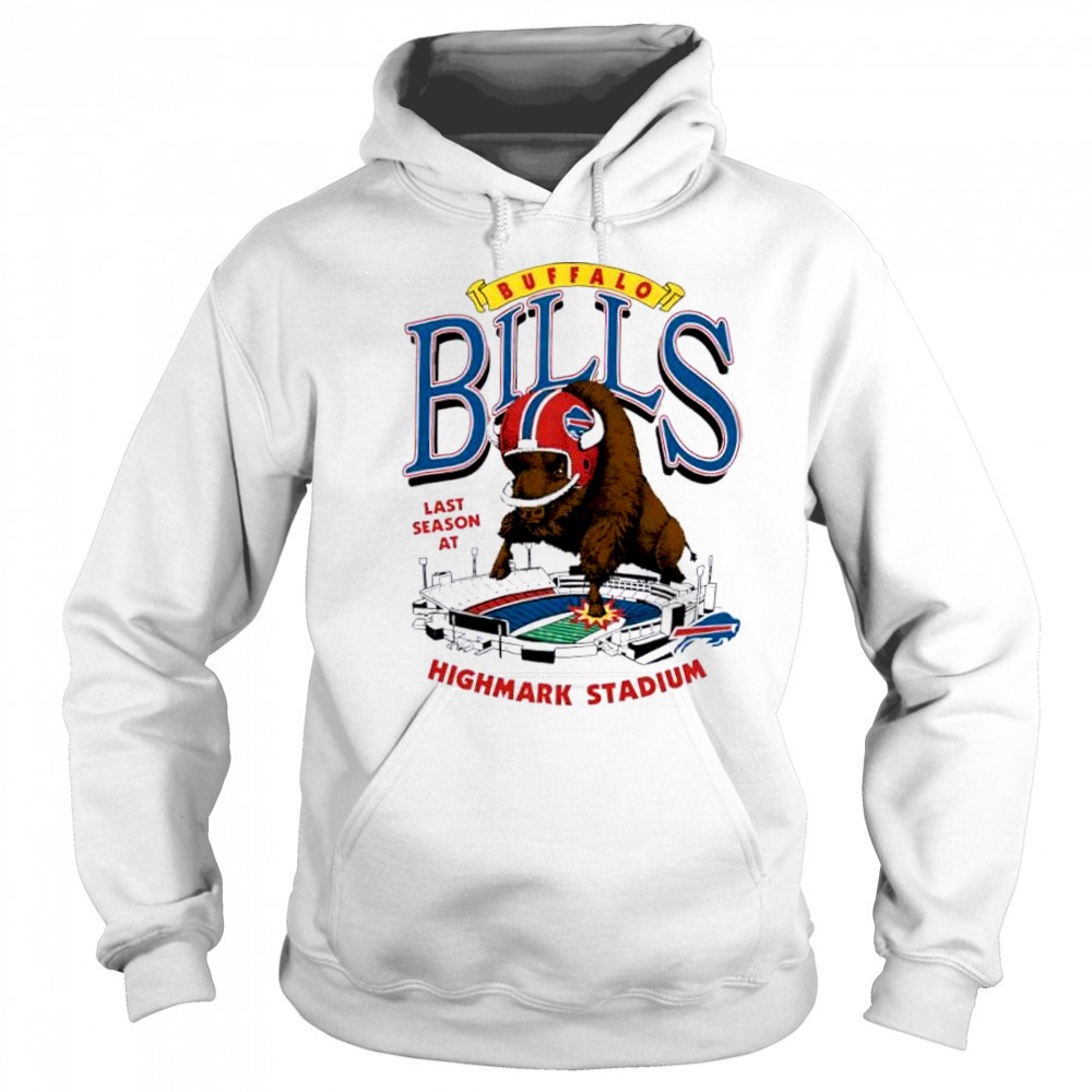 Buffalo Bills Homage Highmark Stadium Farewell Season Schedule mascot shirt Sweatshirt