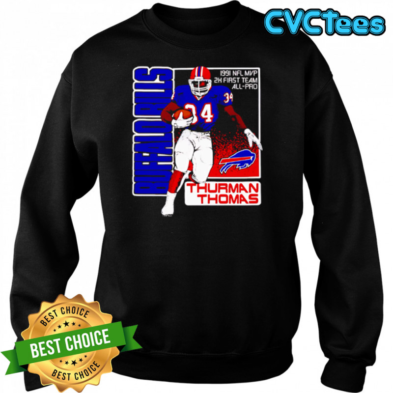 Buffalo Bills Homage Thurman Thomas Action shirt Sweatshirt