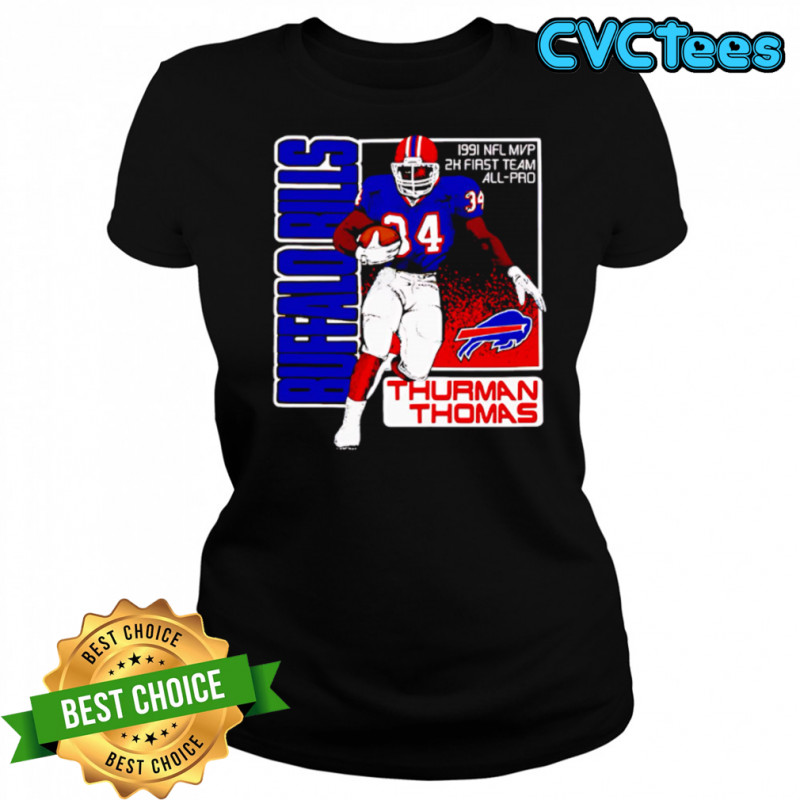 Buffalo Bills Homage Thurman Thomas Action shirt Women's T-shirt