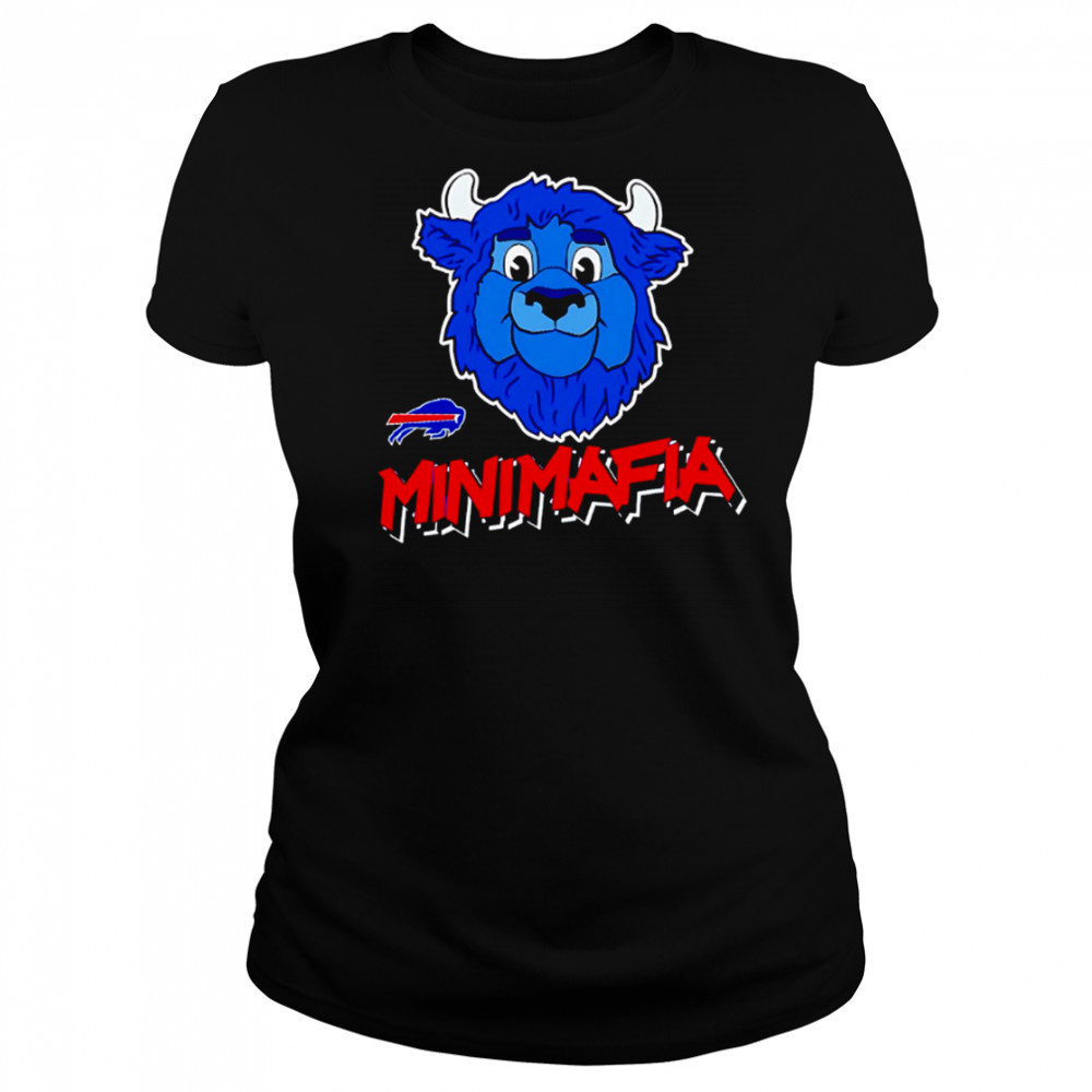 Buffalo Bills Mini Mafia Billy Buffalo mascot shirt Women's T-shirt