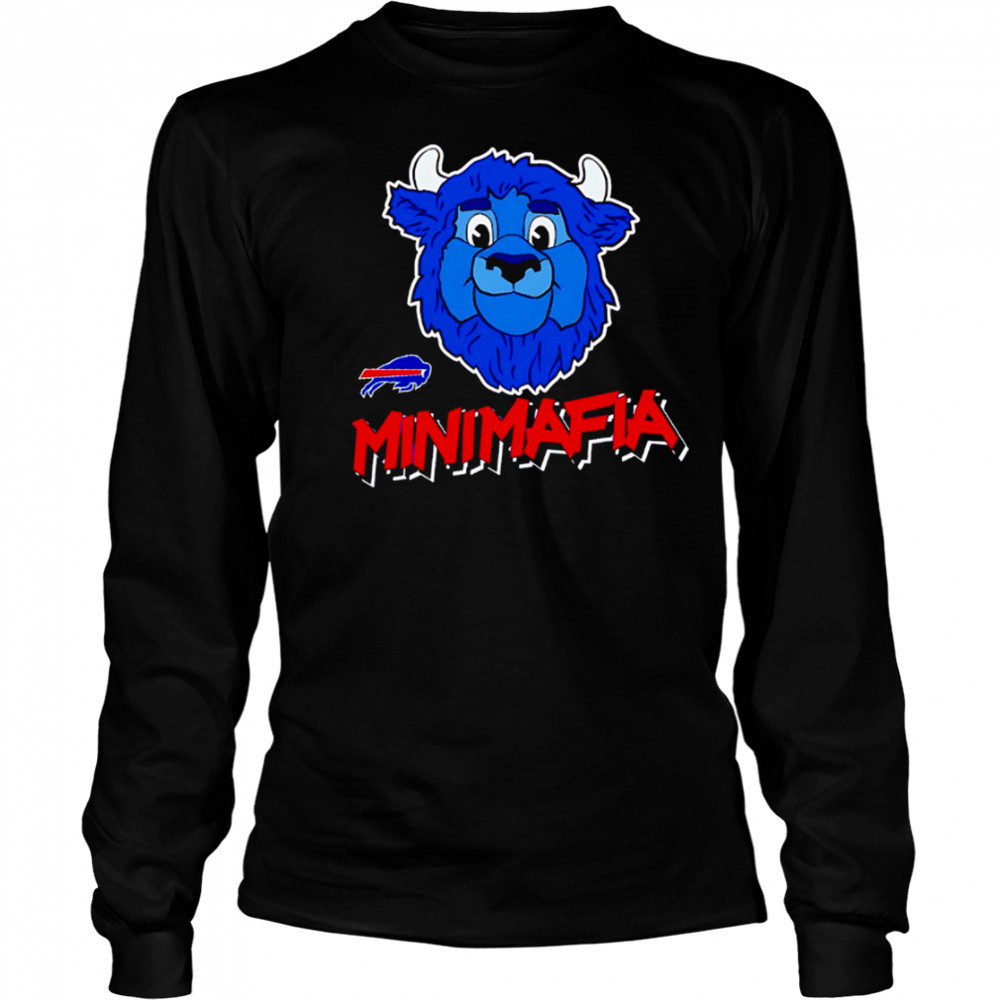 Buffalo Bills Mini Mafia Billy Buffalo mascot shirt Long Sleeved