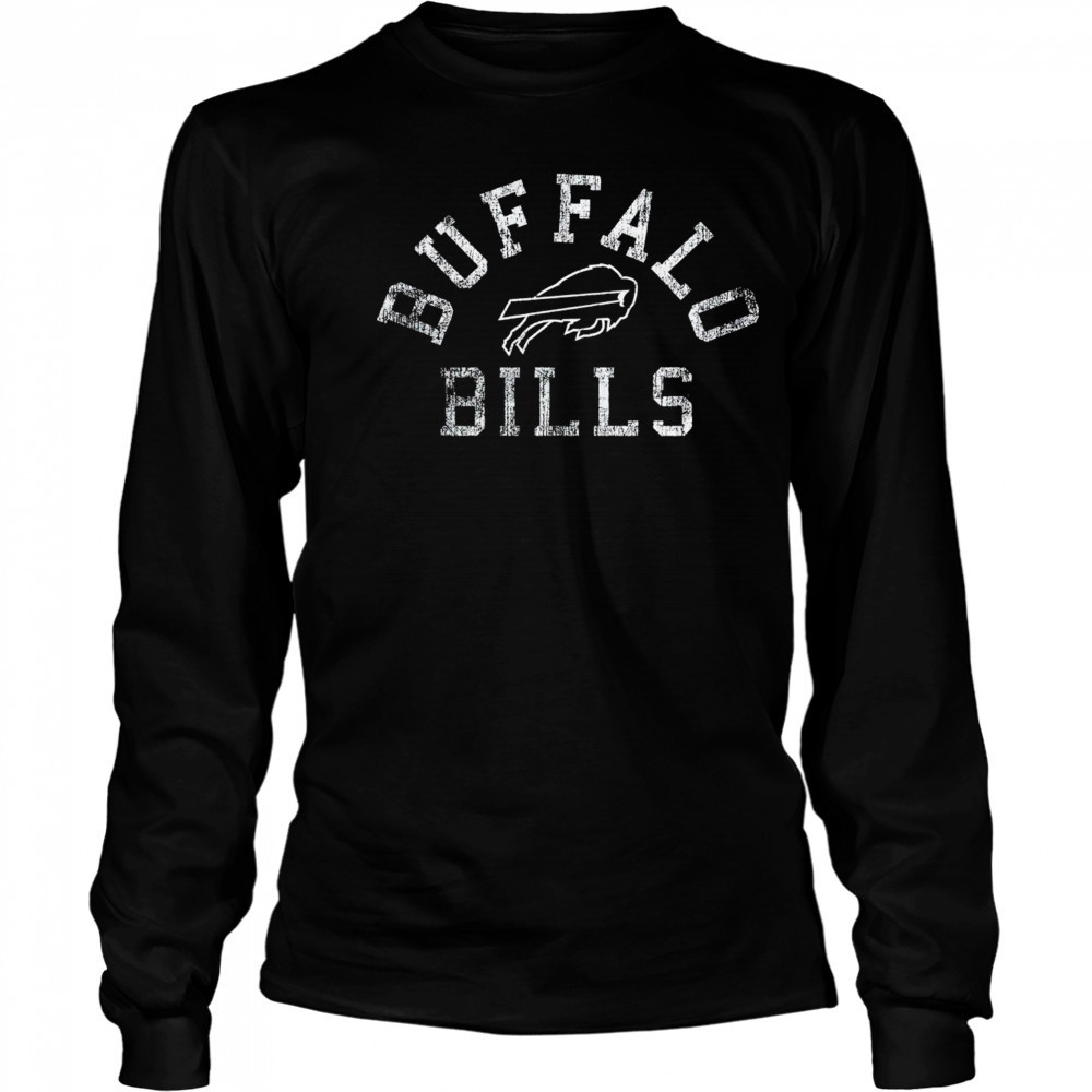 Buffalo Bills Pigment Dyed Primary Logo retro shirt Long Sleeved