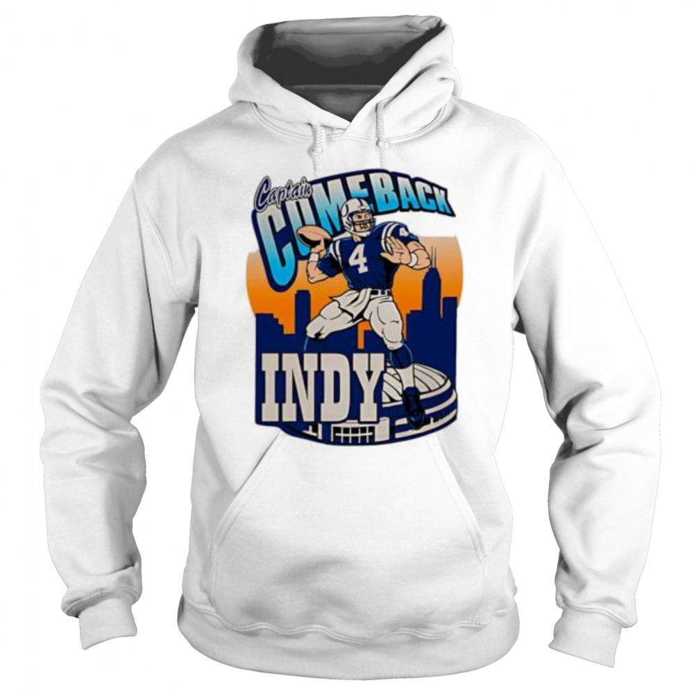 Captain Comeback Indy Skyline Football shirt Sweatshirt