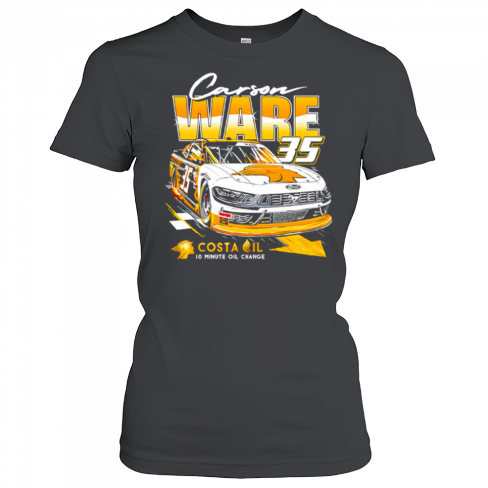 Carson Ware 35 Costa Oil 10 minute oil change shirt Women's T-shirt