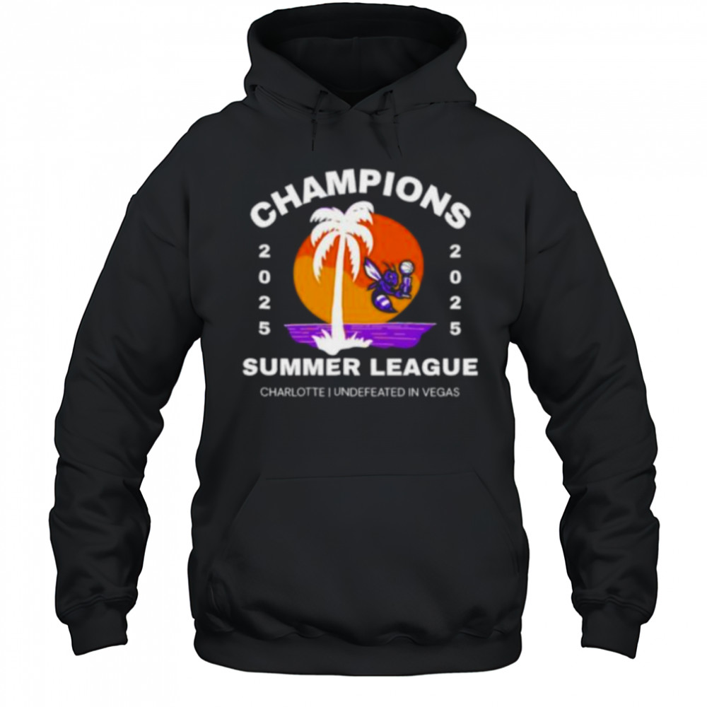 Charlotte Hornets NBA Summer League Champions 2025 shirt Hoodie