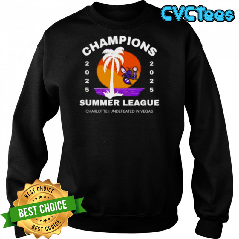 Charlotte Hornets NBA Summer League Champions 2025 shirt Sweatshirt