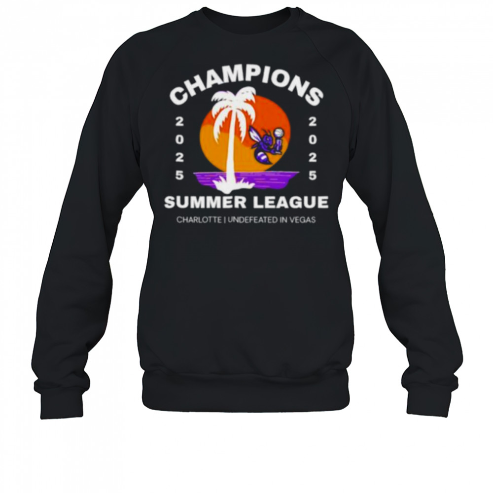 Charlotte Hornets NBA Summer League Champions 2025 shirt Sweatshirt