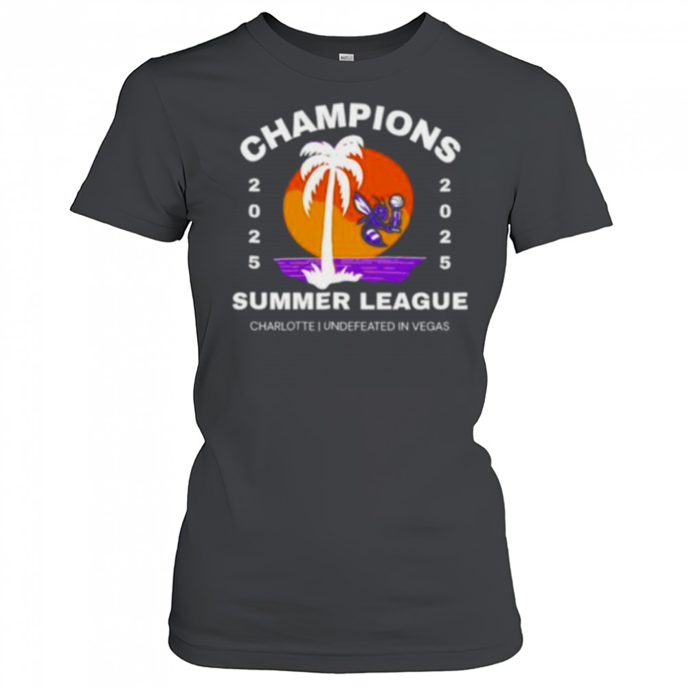Charlotte Hornets NBA Summer League Champions 2025 shirt Women's T-shirt