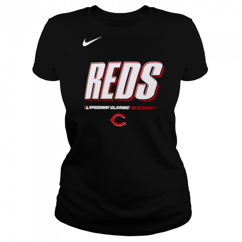 Cincinnati Reds 2025 MLB Speedway Classic Wordmark shirt Women's T-shirt