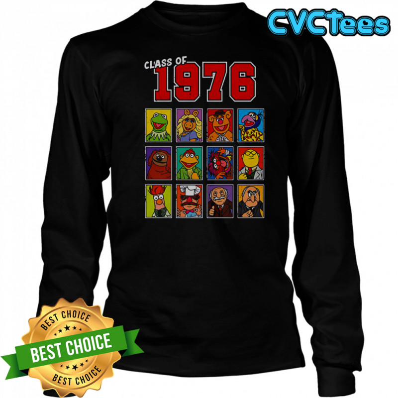 Class Of 1976 Muppets T-Shirt Long Sleeved