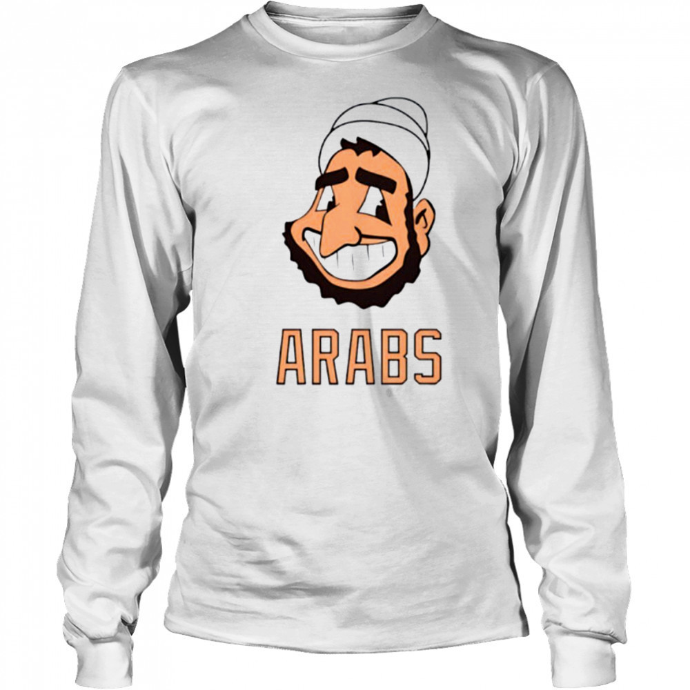 Cleveland Arabs Cleveland Indians logo shirt Long Sleeved