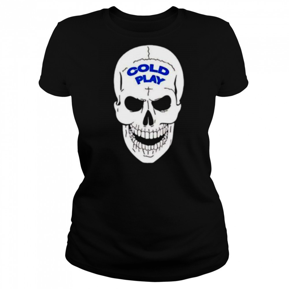 Coldplay skull astronomy shirt Women's T-shirt
