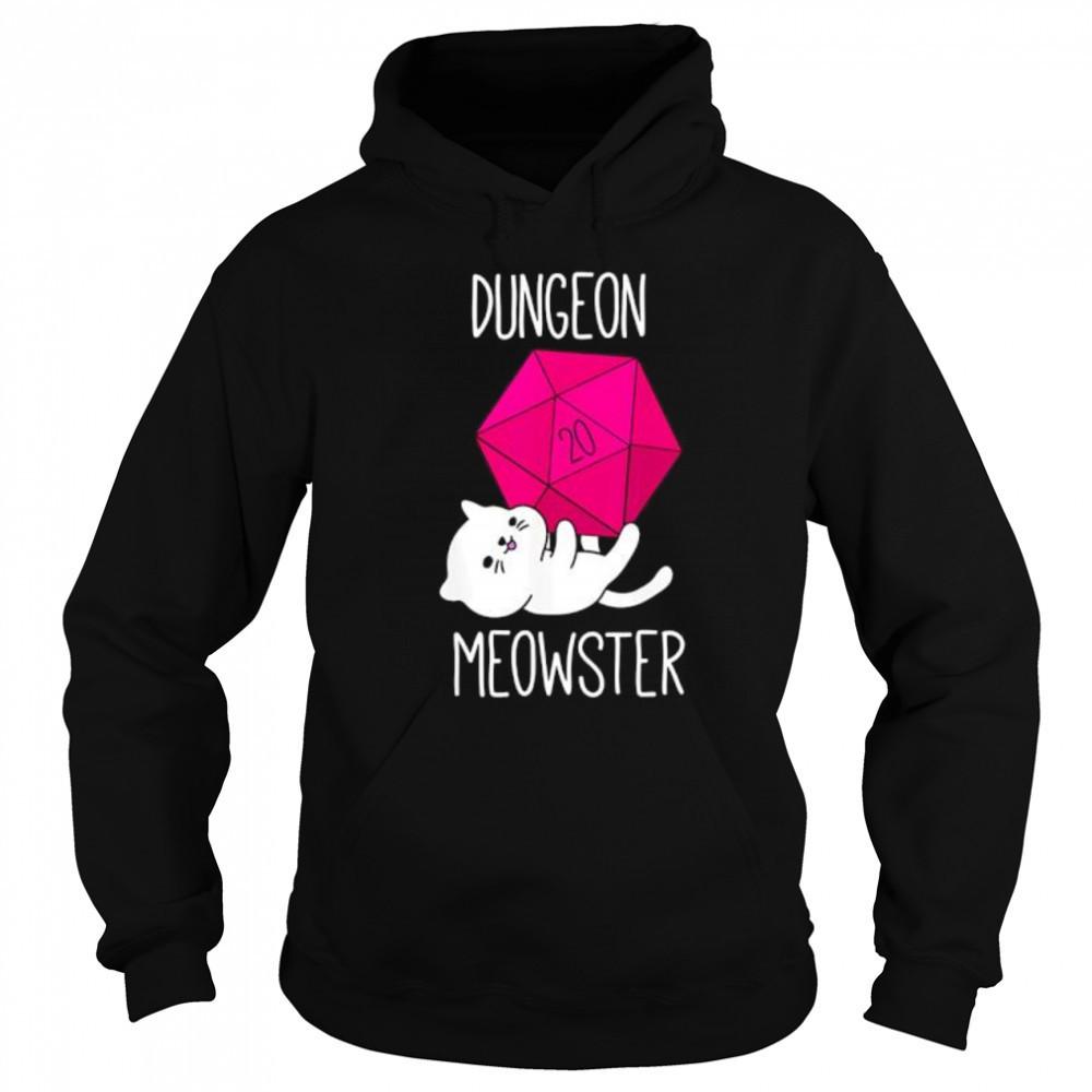 Dungeon Meowster Funny Nerdy Cat shirt Sweatshirt