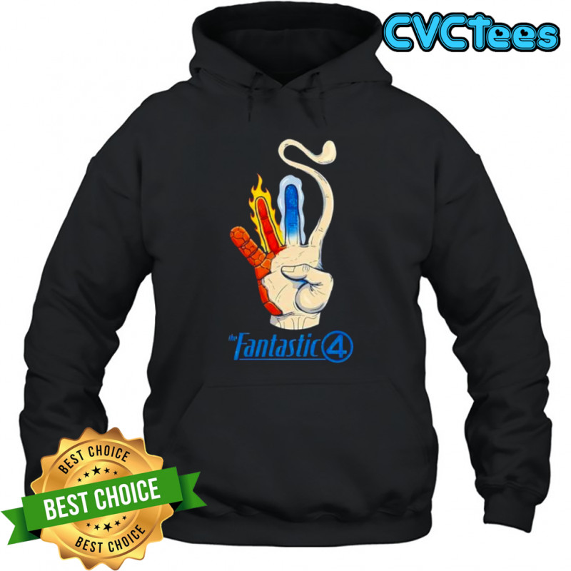 Fantastic 4 Hand shirt Hoodie