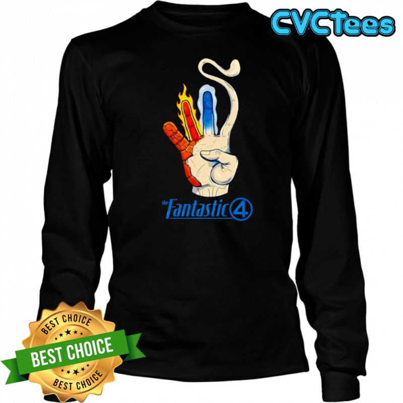 Fantastic 4 Hand shirt Long Sleeved