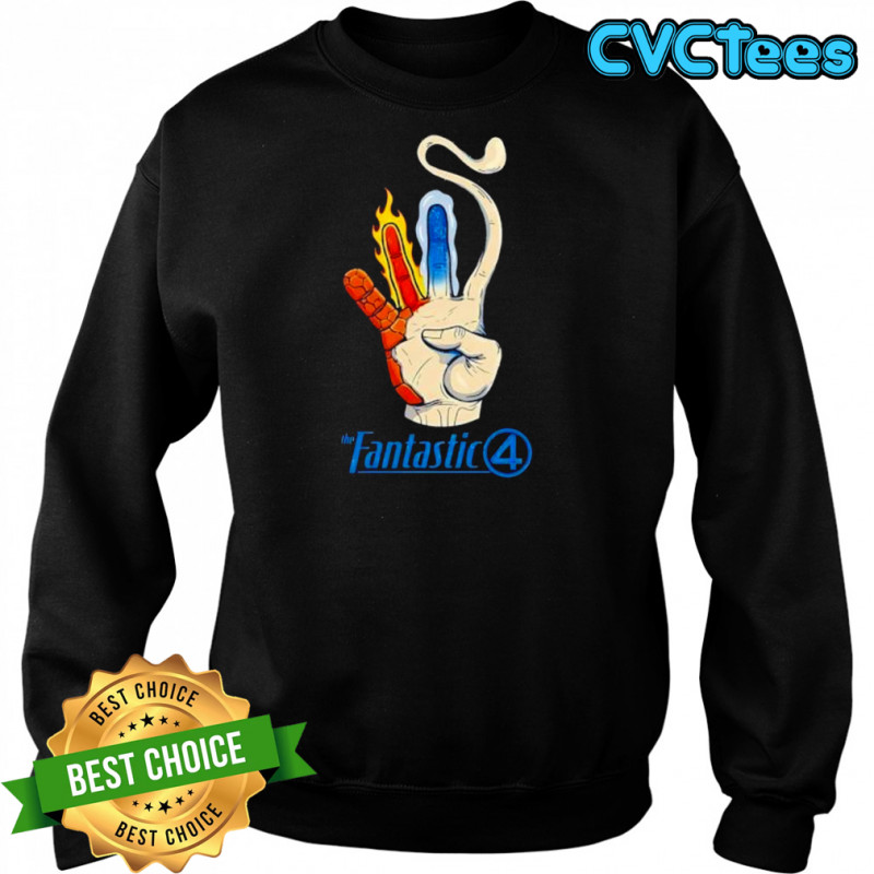 Fantastic 4 Hand shirt Sweatshirt