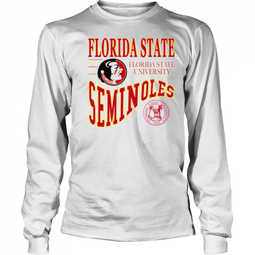 Florida State Seminoles Crest Heavy Shirt Long Sleeved