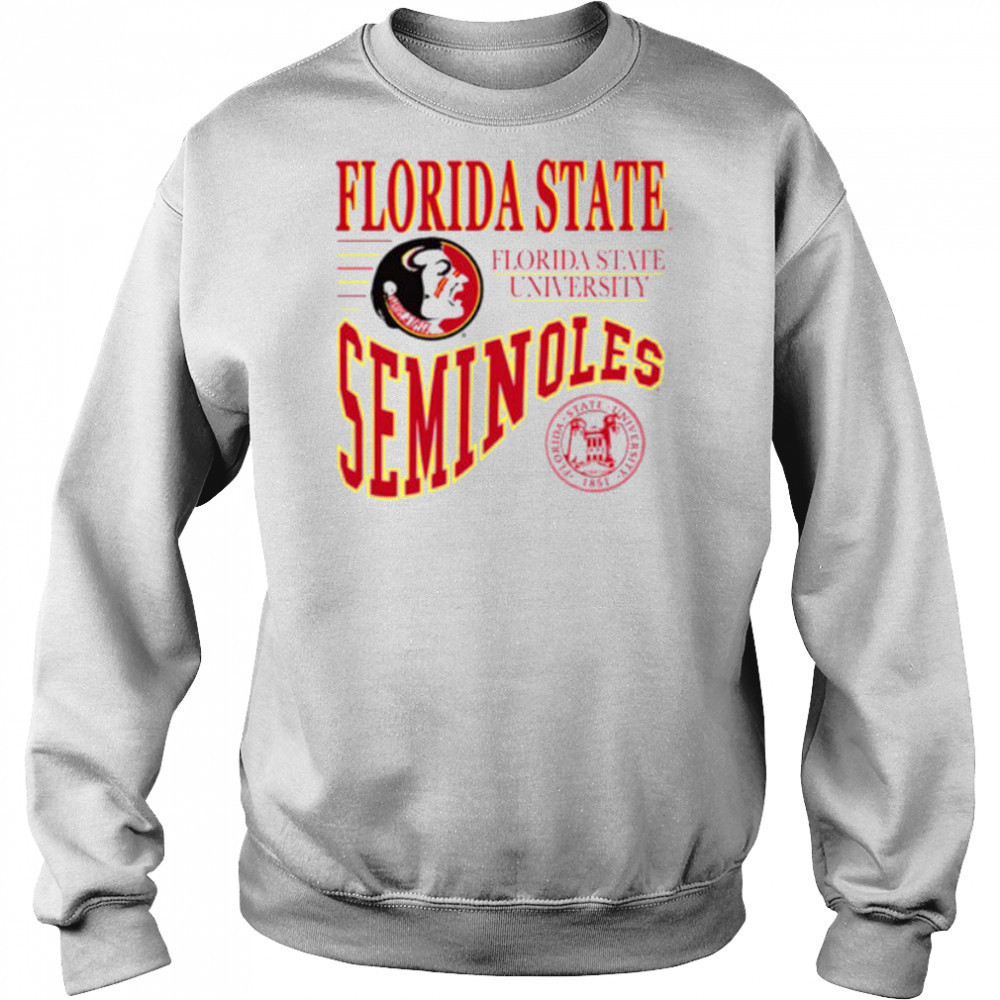 Florida State Seminoles Crest Heavy Shirt Hoodie
