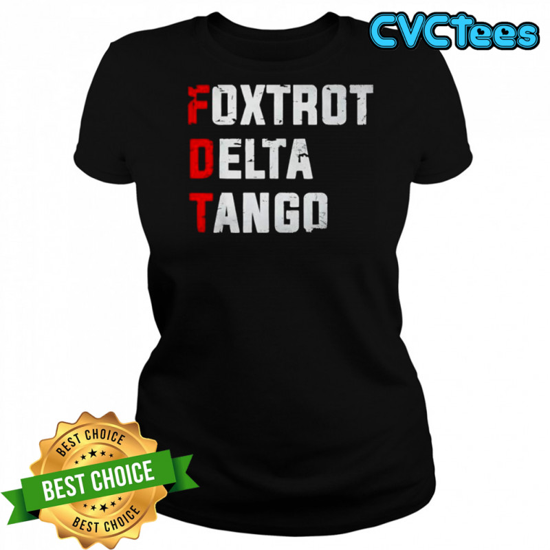 Foxtrot Delta Tango retro shirt Women's T-shirt