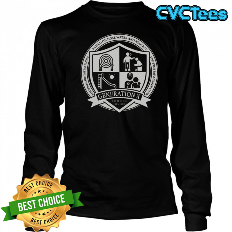 Generation X School T-Shirt Long Sleeved