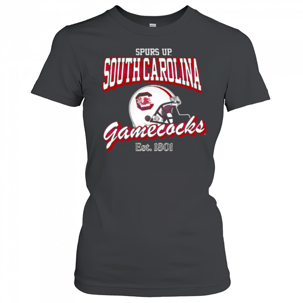 Helmet Spurs Up South Carolina Gamecocks Est 1801 shirt Women's T-shirt