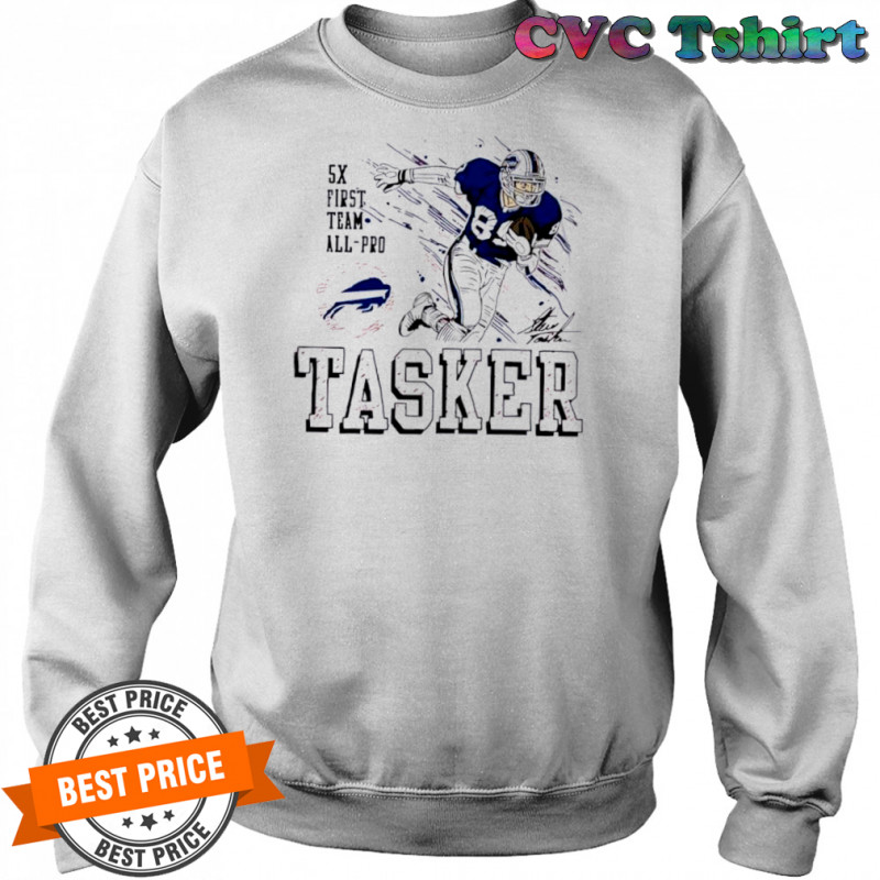Homage Buffalo Bills Steve Tasker Football signature shirt Sweatshirt