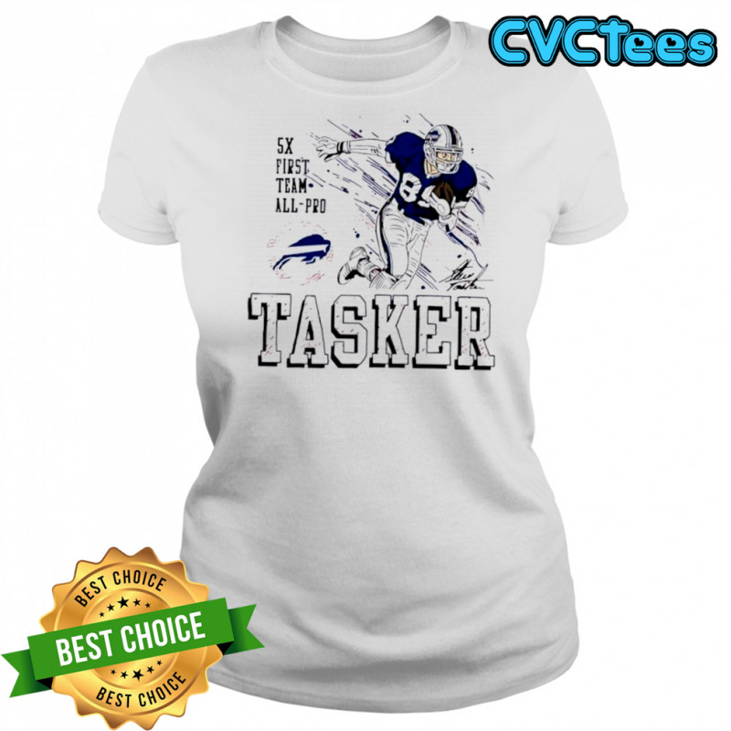 Homage Buffalo Bills Steve Tasker Football signature shirt Women's T-shirt