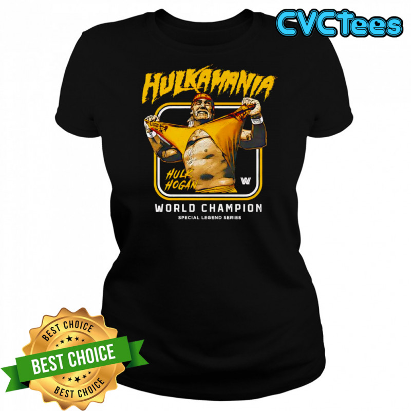Hulk Hogan Hulkamania Rip WWE shirt Women's T-shirt