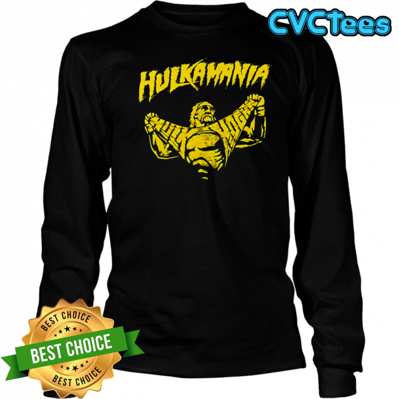 Hulk Hogan Hulkamania ripped RIP shirt Long Sleeved
