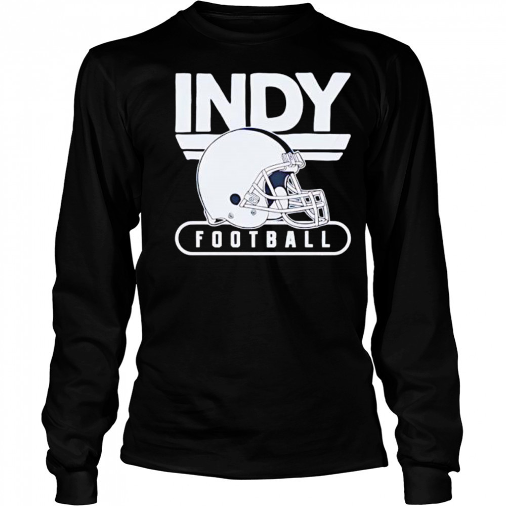 INDY Football 25 helmet shirt Long Sleeved