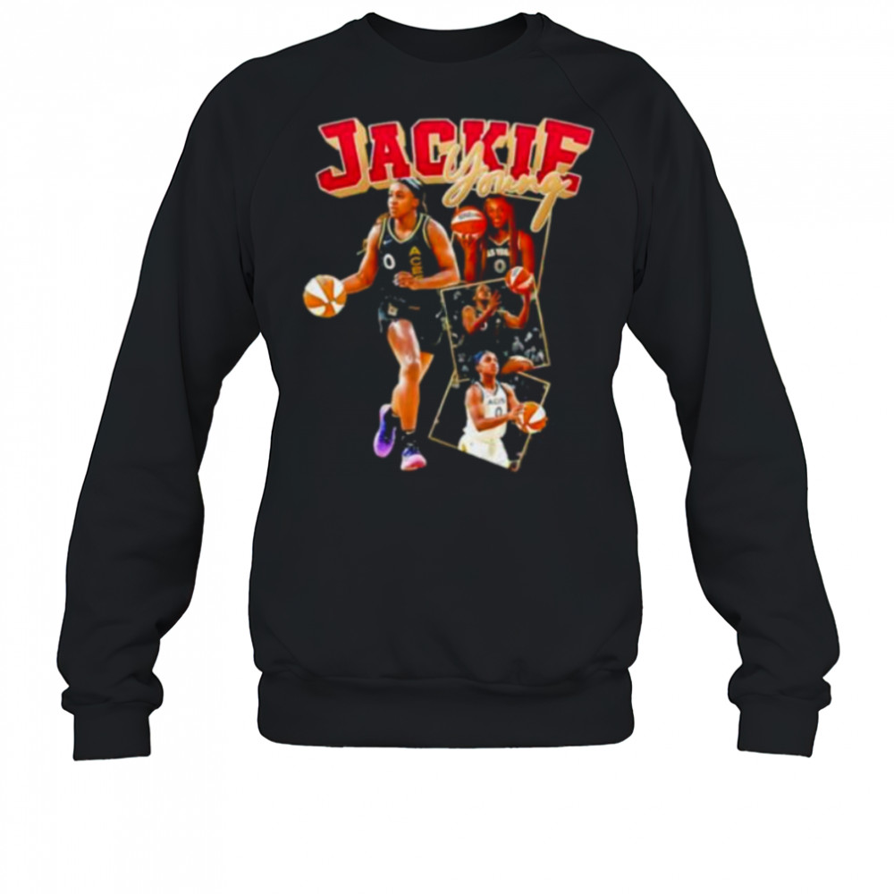 Jackie Young Las Vegas Aces WNBA 2025 shirt Sweatshirt