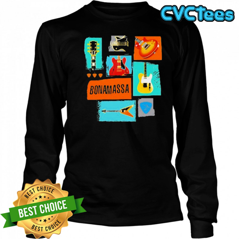 Joe Bonamassa Guitar Bunch T-shirt Long Sleeved