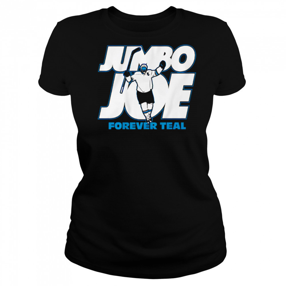 Joe Thornton Jumbo Joe forever teal hockey shirt Women's T-shirt