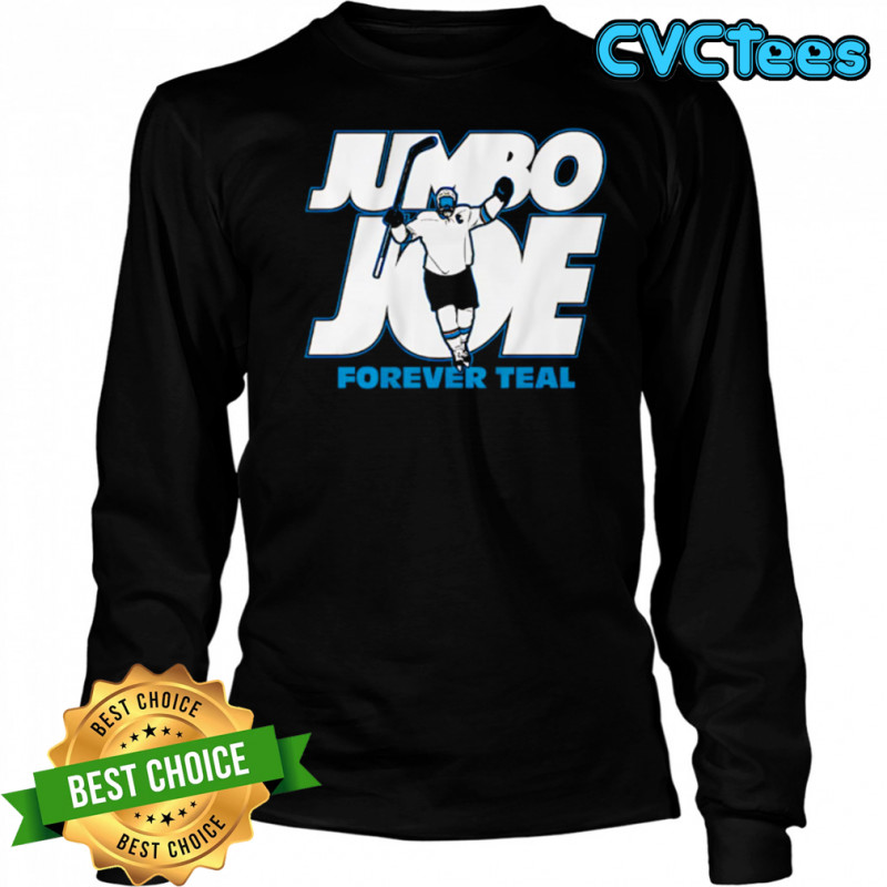 Joe Thornton Jumbo Joe forever teal hockey shirt Long Sleeved