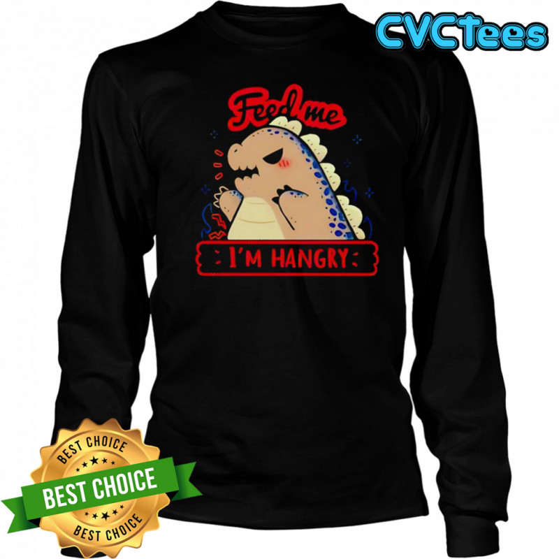Kawaii Hangry Kaiju shirt Long Sleeved