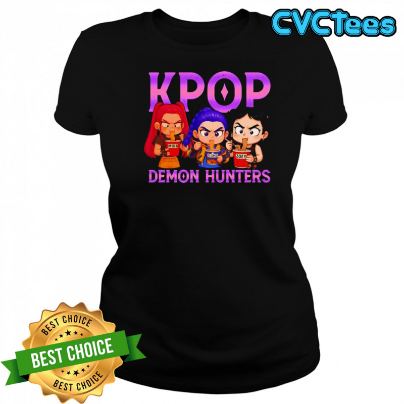 Kpop Demon Hunters chibi shirt Women's T-shirt