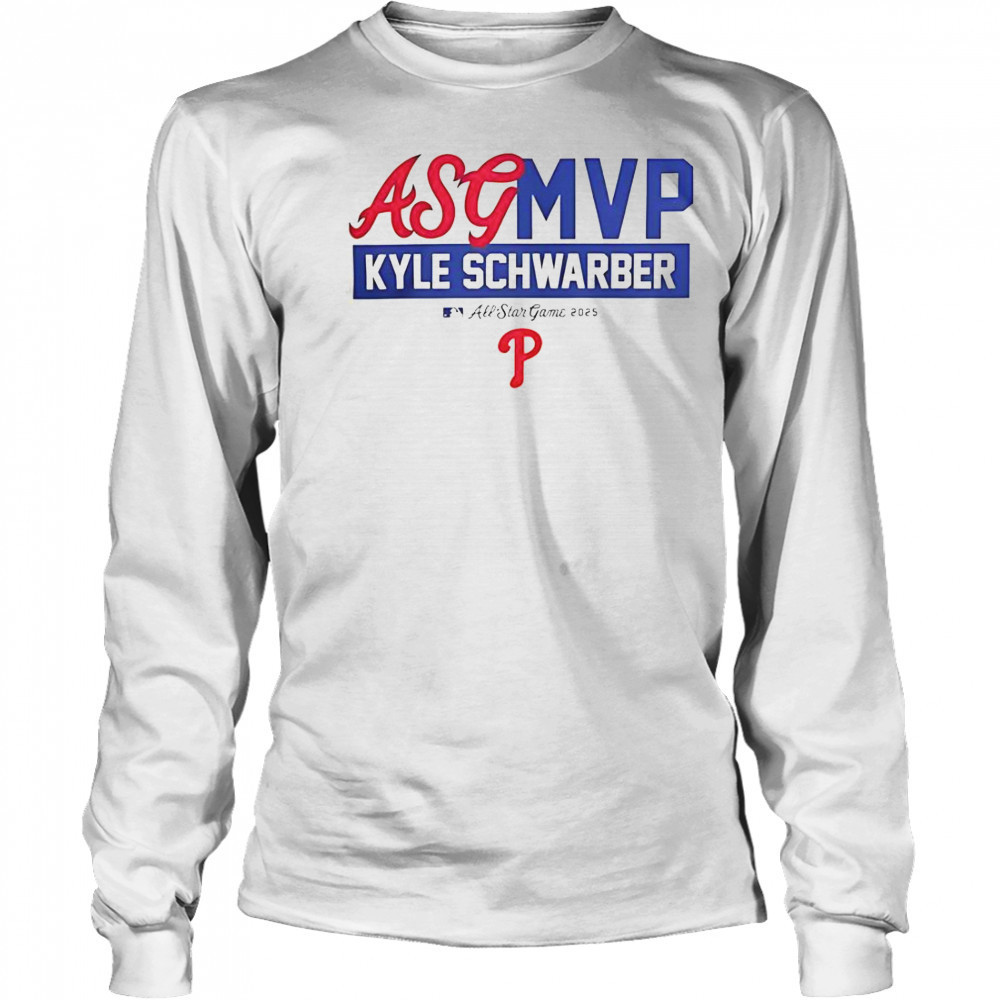 Kyle Schwarber 2025 MLB All-Star Game MVP T-Shirt Long Sleeved
