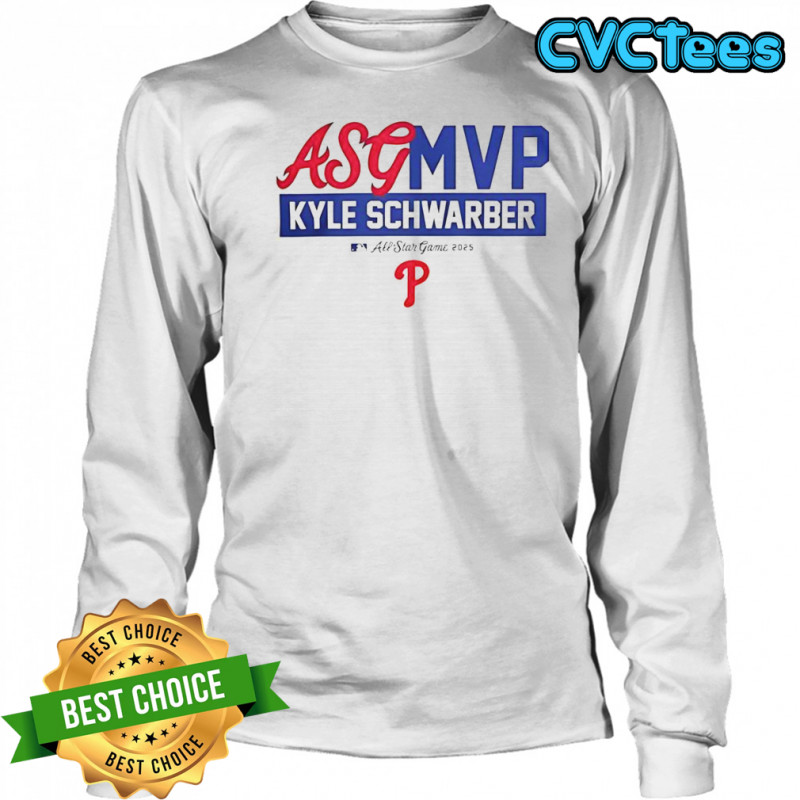 Kyle Schwarber 2025 MLB All-Star Game MVP T-Shirt Long Sleeved