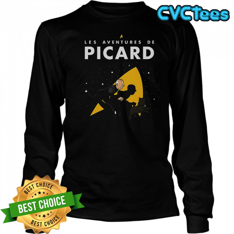 Les Adventures De Picard T-Shirt Long Sleeved