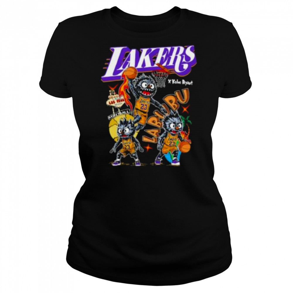 Los Angeles Lakers Kobe Bryant X Labubu shirt Women's T-shirt