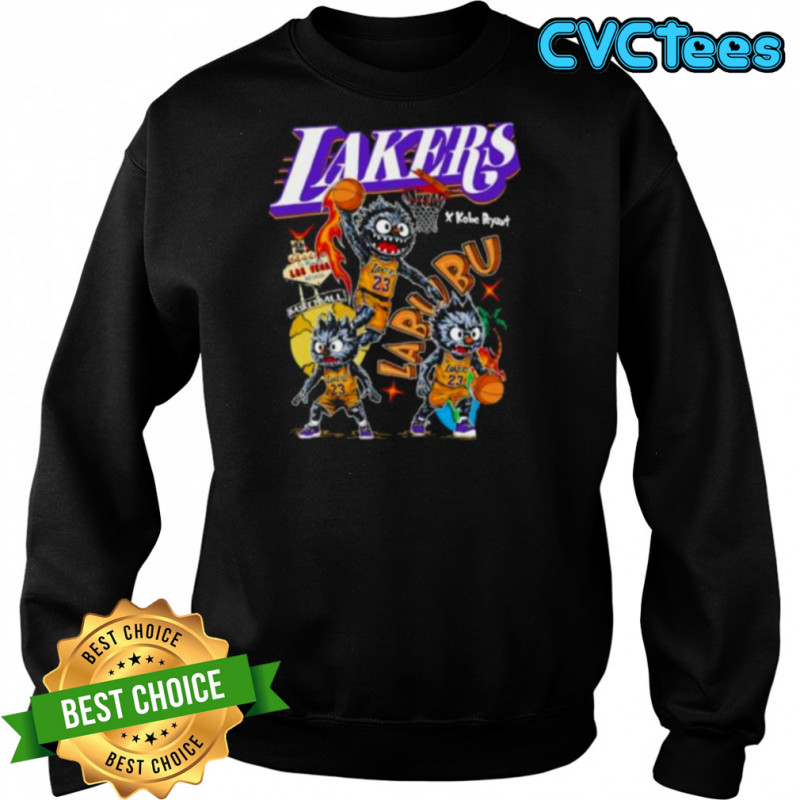 Los Angeles Lakers Kobe Bryant X Labubu shirt Sweatshirt